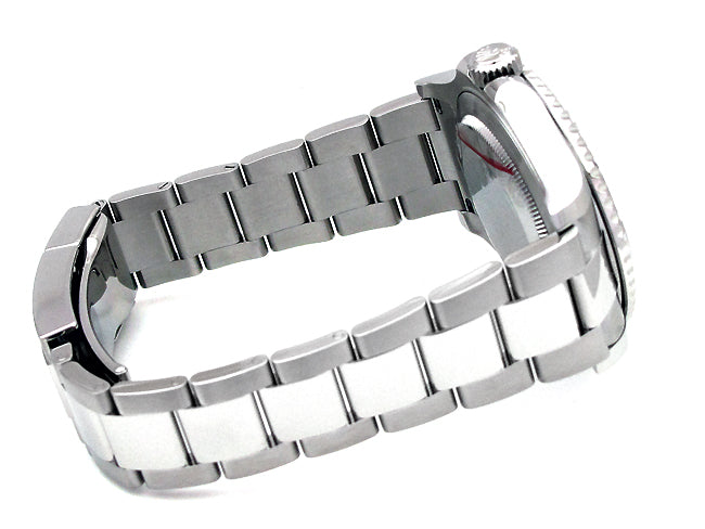 40mm Rolex Stainless Steel Yachtmaster Watch. Blue Dial. Platinum Bezel 116622.