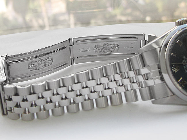 36mm Rolex Datejust Blue Roman 16200.