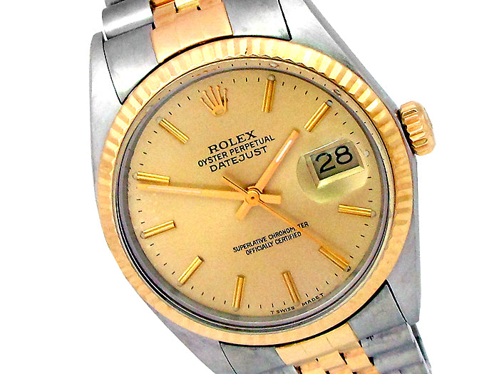 36mm Rolex Two-tone Datejust 16013.