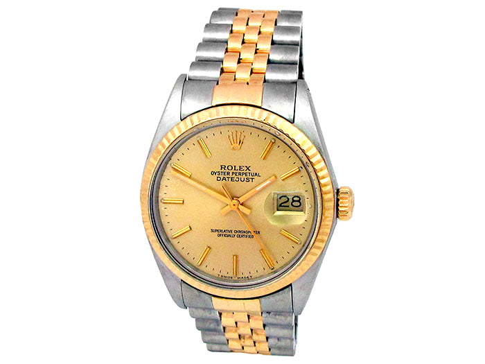36mm Rolex Two-tone Datejust 16013.