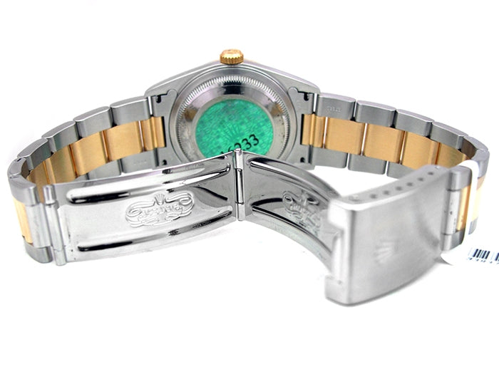 36mm Rolex Two-Tone Datejust with Diamond Dial 16233.