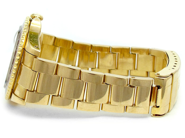 40mm Rolex 18K Yellow Gold GMT-MASTER II Watch 16718