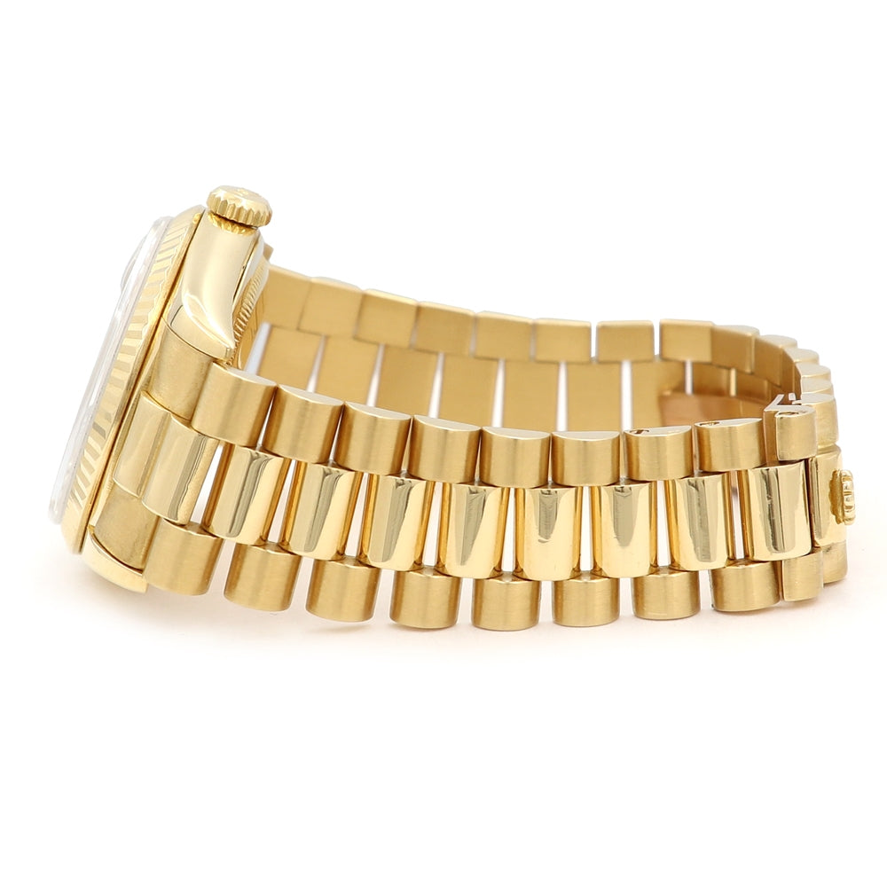 36mm Rolex 18K Yellow Gold Oyster Perpetual Day-Date Watch