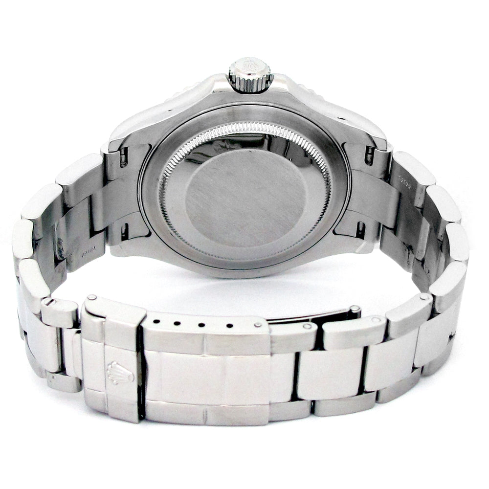 40mm Rolex Stainless Steel Oyster Perpetual Yachtmaster Watch