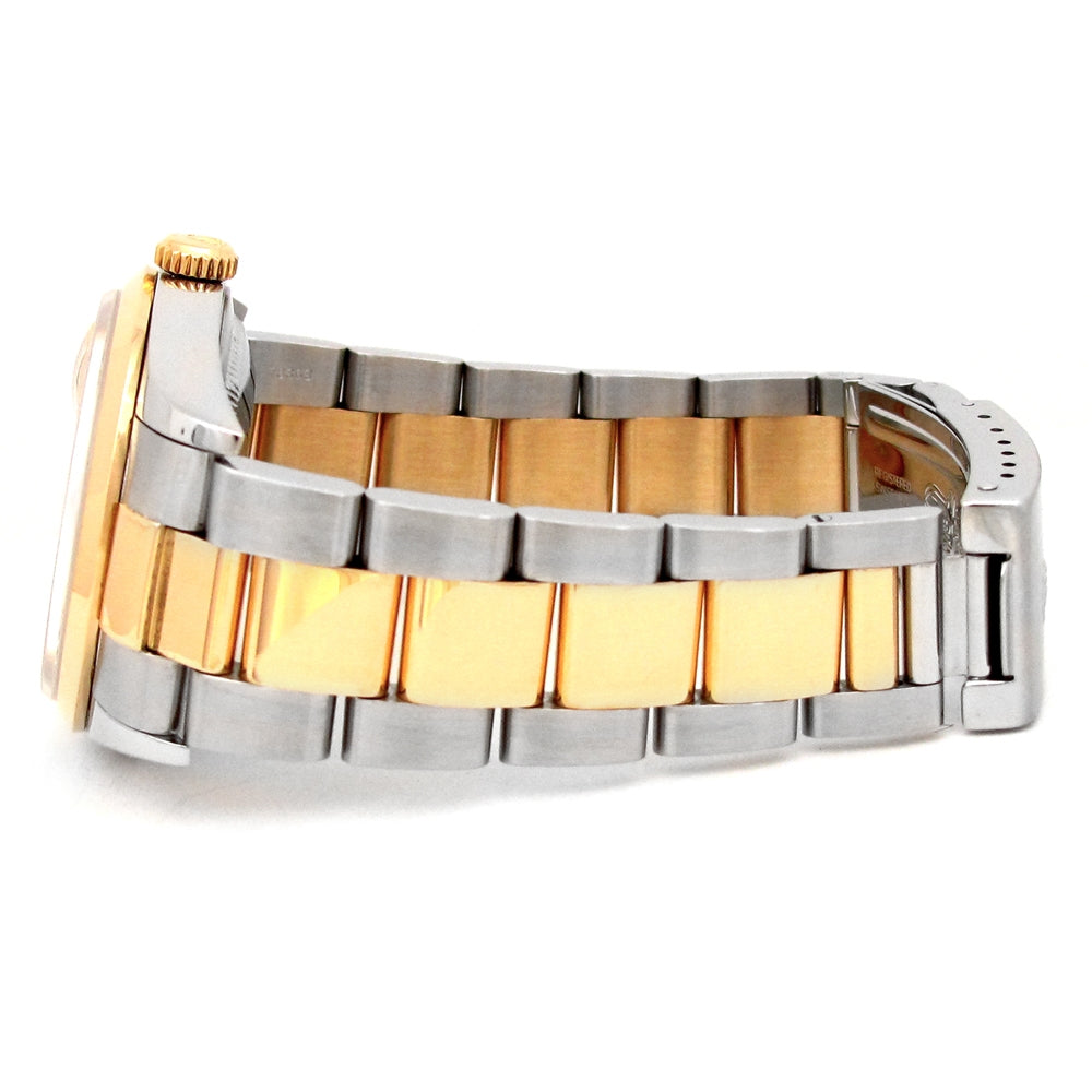 36mm Rolex 18K Yellow Gold and Stainless Steel Oyster Perpetual Datejust Watch