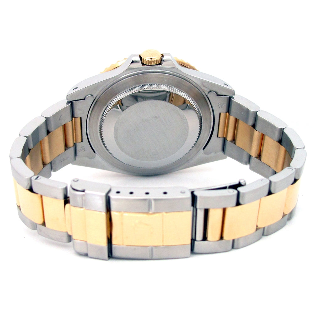 40mm Rolex 18k Yellow Gold and Stainless Steel Oyster Perpetual GMT-Master II Watch