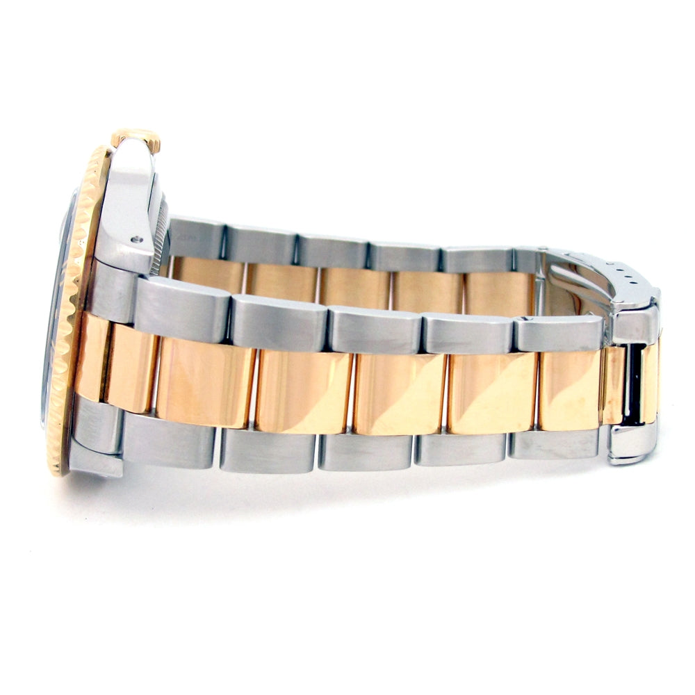 40mm Rolex 18k Yellow Gold and Stainless Steel Oyster Perpetual GMT-Master II Watch