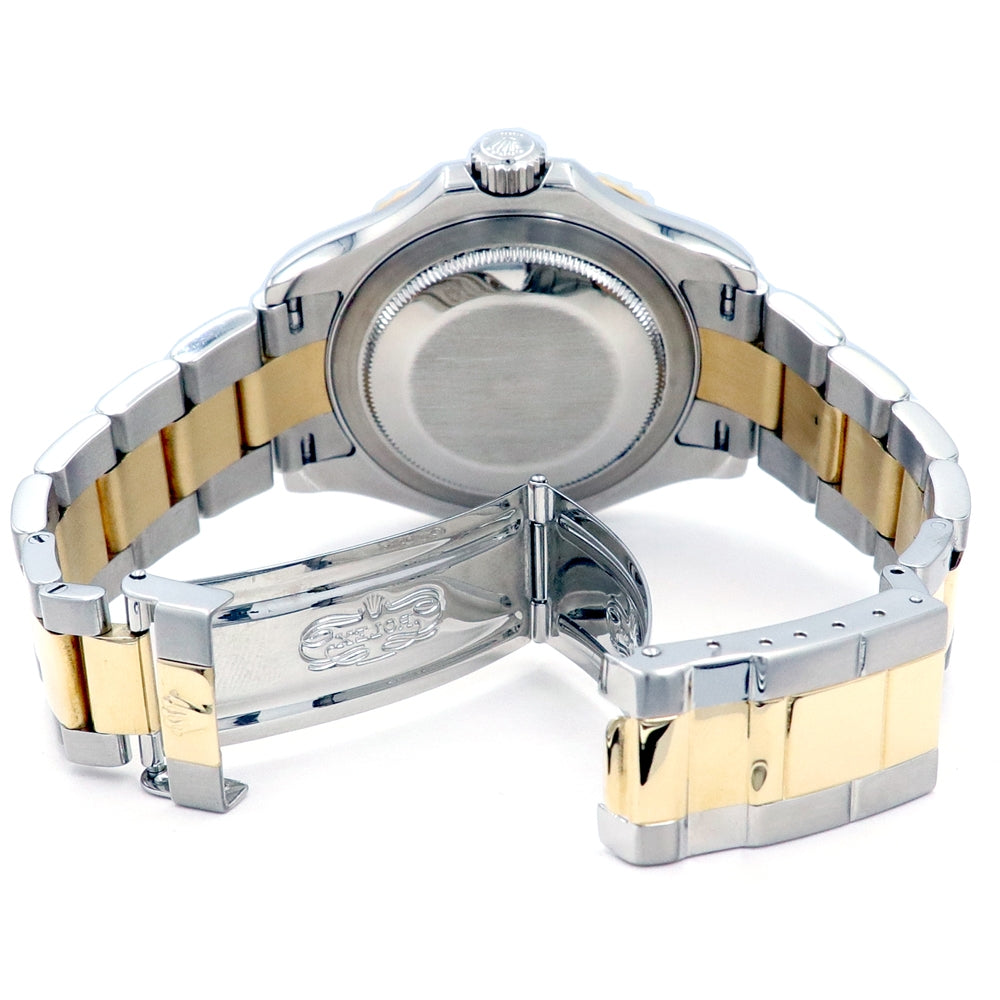 40mm Rolex Oyster Perpetual 18K Yellow Gold & Stainless Steel Yacht-Master Watch