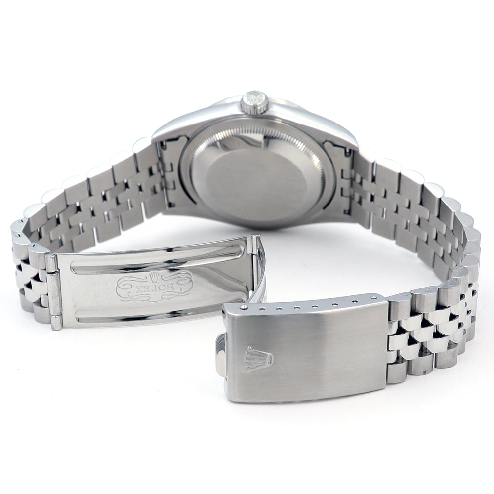 36mm Rolex Stainless Steel Oyster Perpetual Datejust Watch