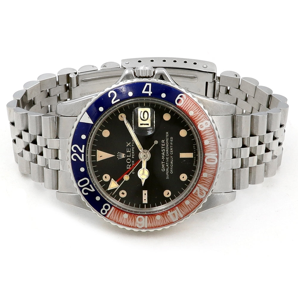 40mm Rolex Stainless Steel Oyster Perpetual GMT-Master I Vintage Watch