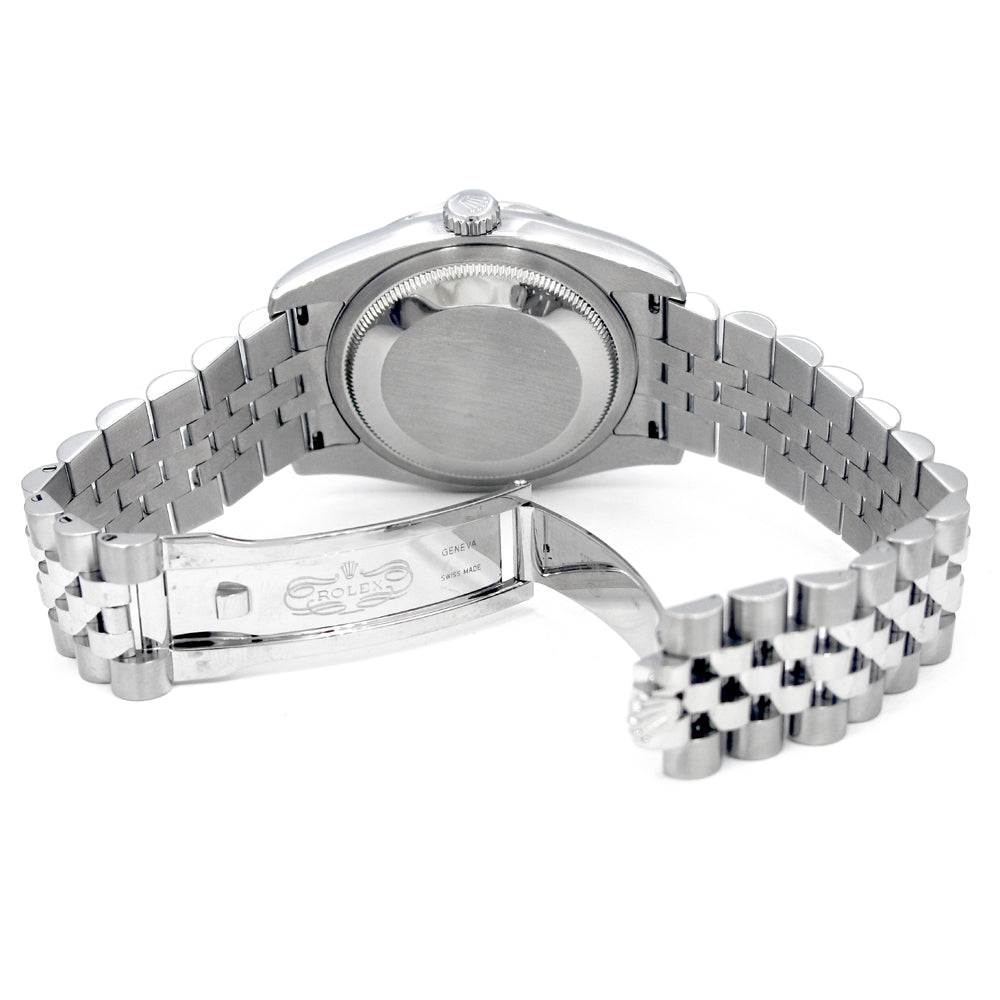 36mm Rolex Stainless Steel Oyster Perpetual Datejust Watch