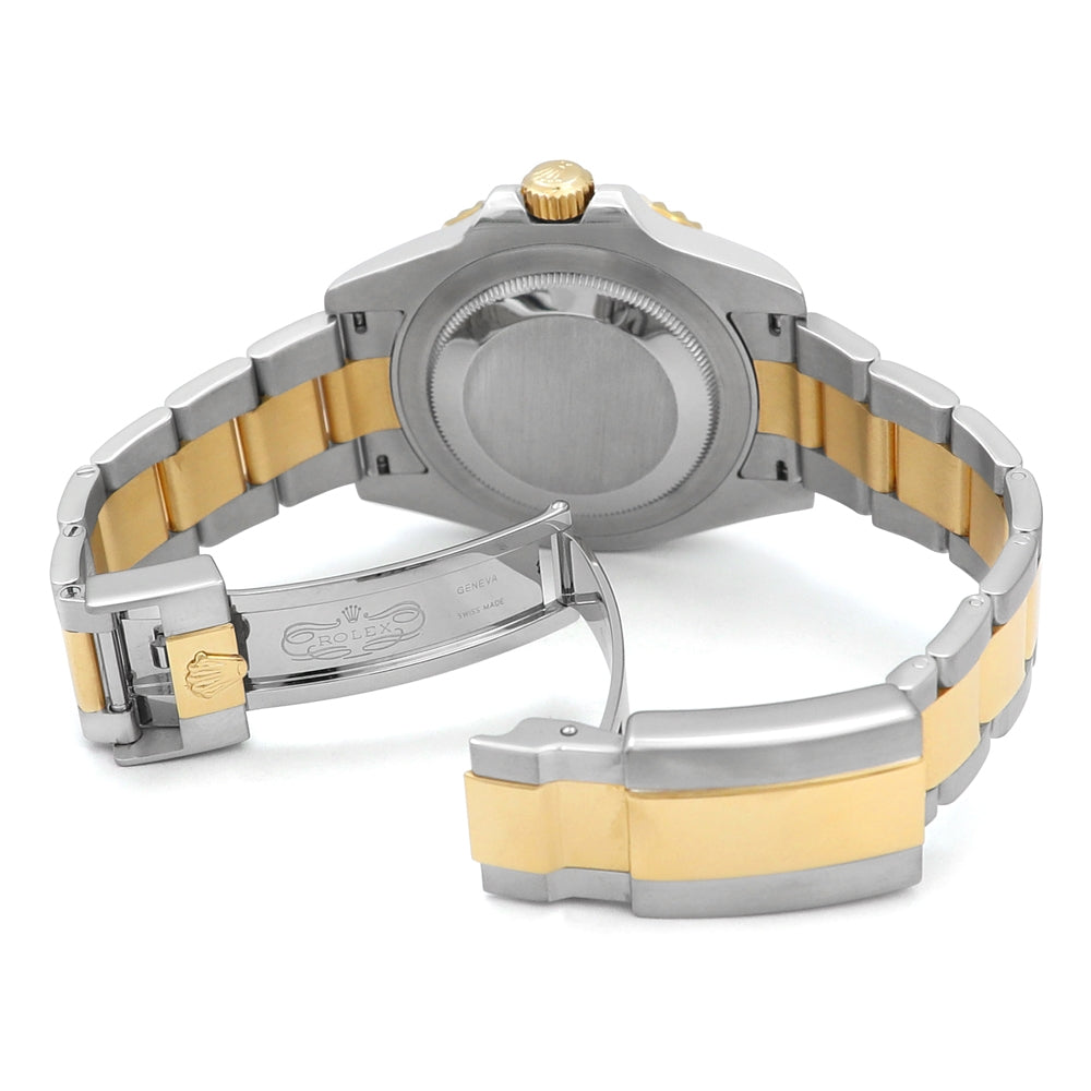 40mm Rolex 18k Yellow Gold and Stainless Steel GMT-Master II 116713