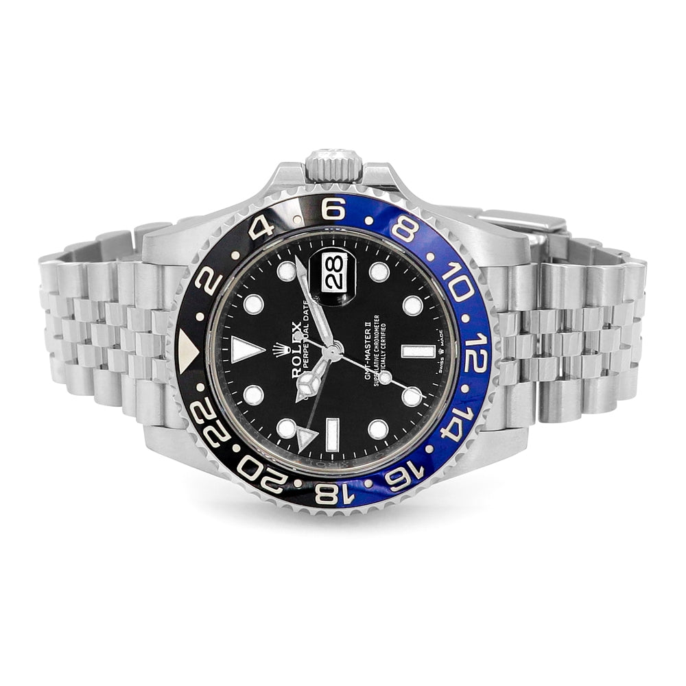 40mm Rolex Stainless Steel GMT-Master II 126710 Batman 2021