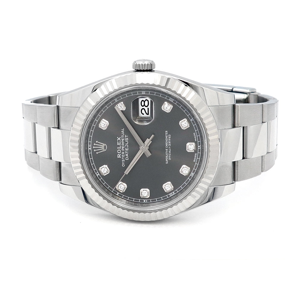 Rolex Stainless Steel Oyster Perpetual Datejust 41 Watch