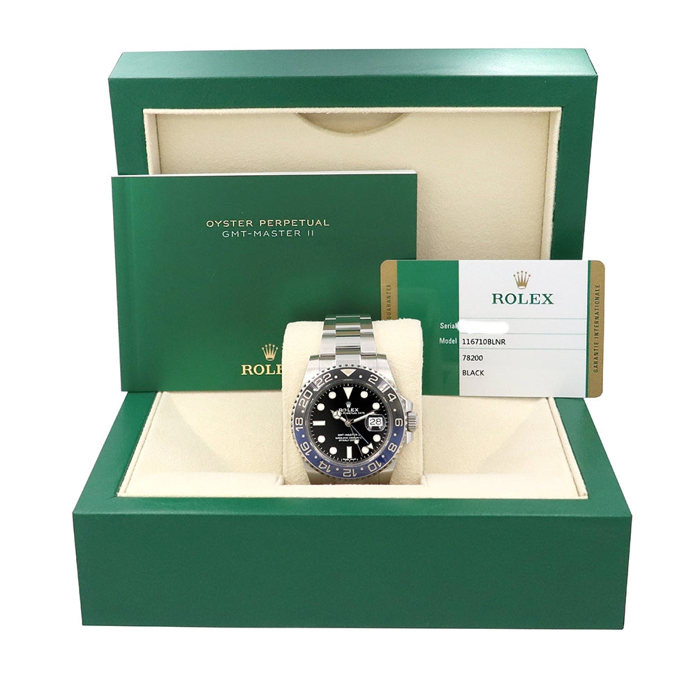 40mm GMT MASTER II "BATMAN"