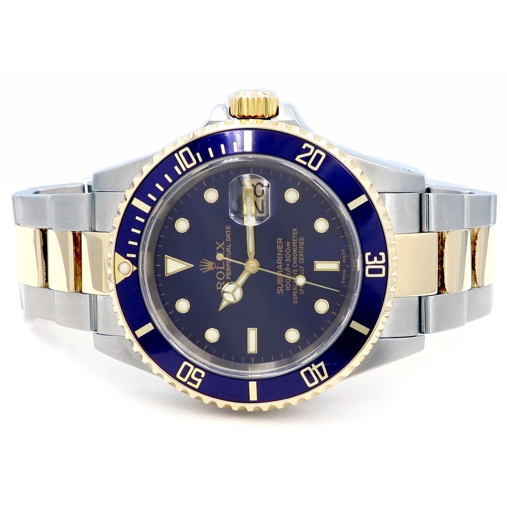 40mm Rolex 18k Yellow Gold And Stainless Steel Oyster Perpetual