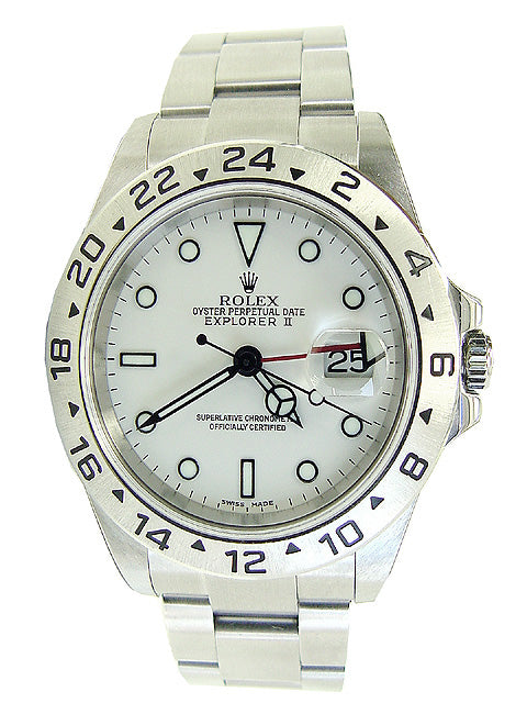 40mm Rolex Explorer II  White 16570