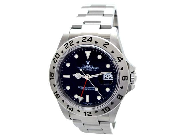 40mm Rolex Explorer II  Black 16570