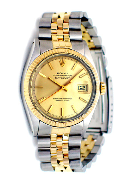 36mm Rolex Datejust  Champagne 16013