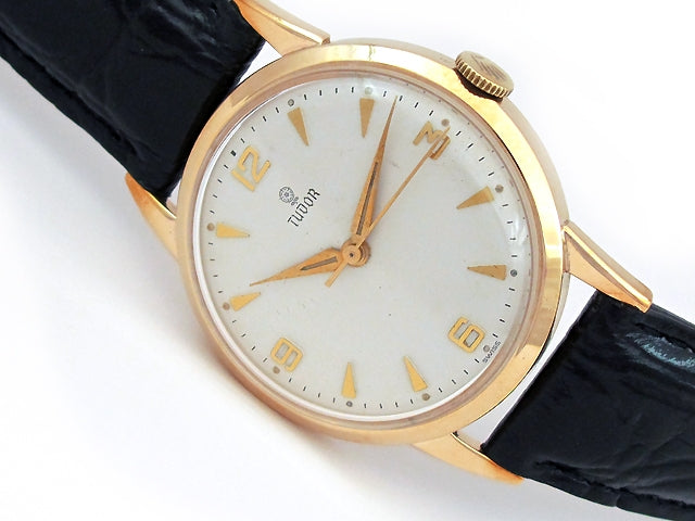 34mm Tudor 9K Yellow Gold Watch