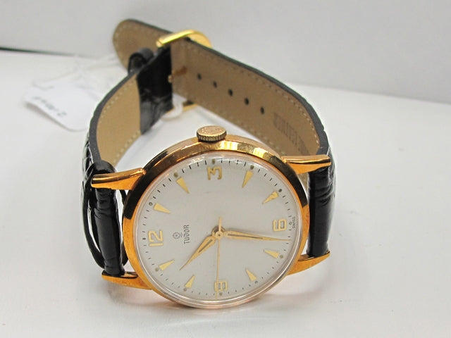 34mm Tudor 9K Yellow Gold Watch