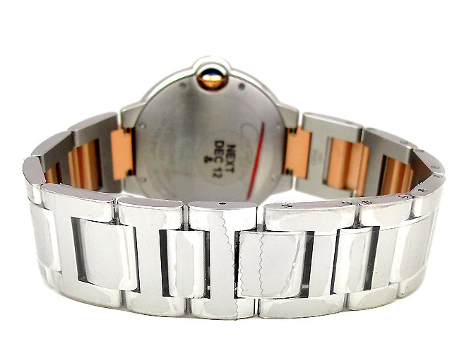 Unisex Cartier 18K Rose Gold & Stainless Steel Ballon Bleu  Diamond Dial WE902031.