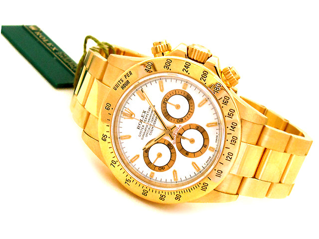 Mens Rolex Yellow Gold Daytona 16528