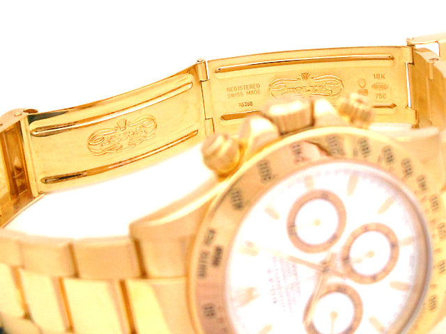 Mens Rolex Yellow Gold Daytona 16528