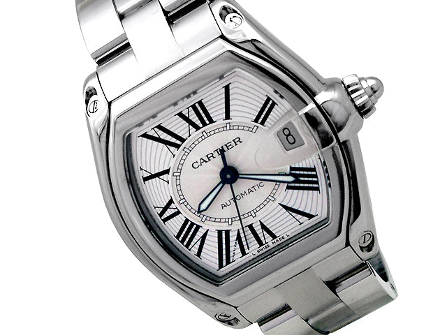 Large Cartier Stainless Steel Roadster W62025V3