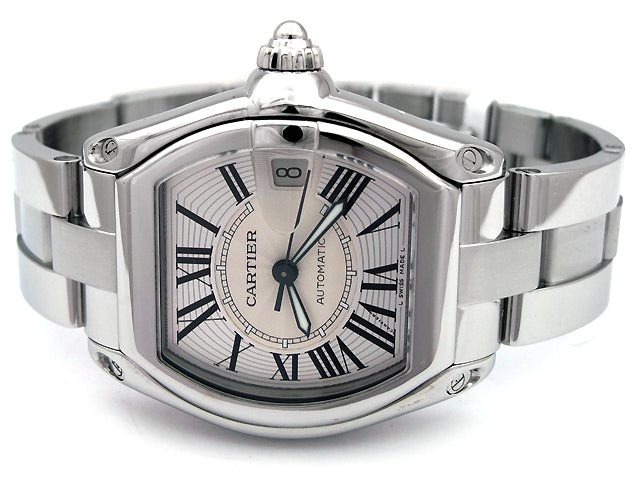 Large Cartier Stainless Steel Roadster W62025V3