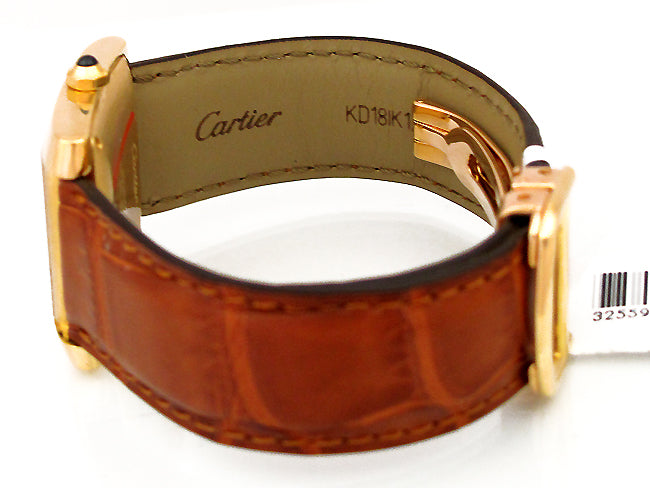 Unisex Cartier 18K Yellow Gold Tank Francaise Watch