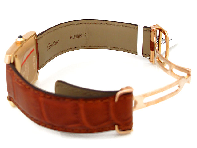 Unisex Cartier 18K Yellow Gold Tank Francaise Watch