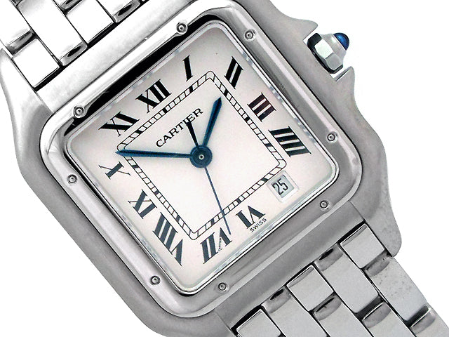 Midsize Cartier Stainless Steel Panthere Watch