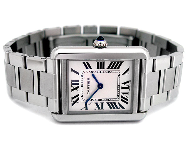 Ladies Cartier Stainless Steel Tank Solo  W5200013.