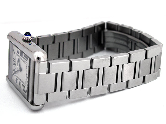 Ladies Cartier Stainless Steel Tank Solo  W5200013.