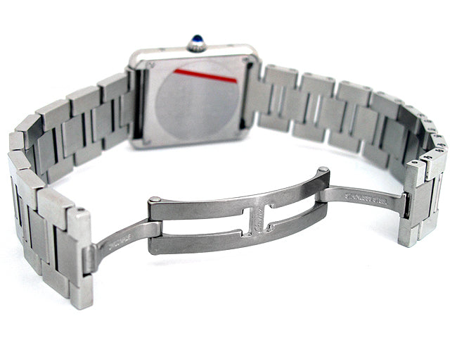 Ladies Cartier Stainless Steel Tank Solo  W5200013.