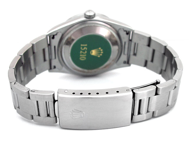 34mm Rolex Stainless Steel Date 15210.