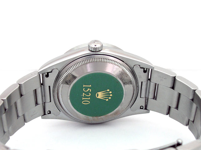 34mm Rolex Stainless Steel Date 15210.