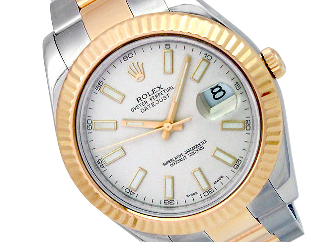 41mm Rolex Two-Tone Datejust II  116333.