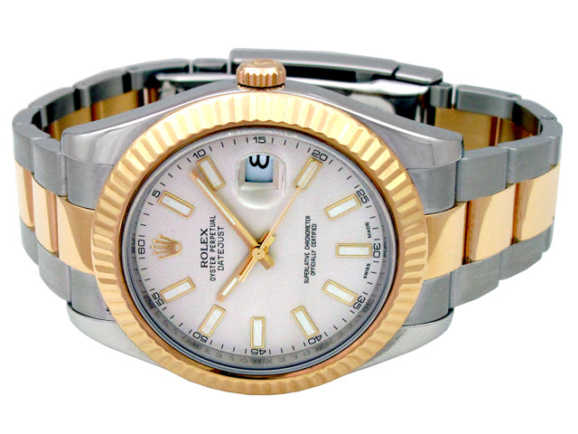 41mm Rolex Two-Tone Datejust II  116333.