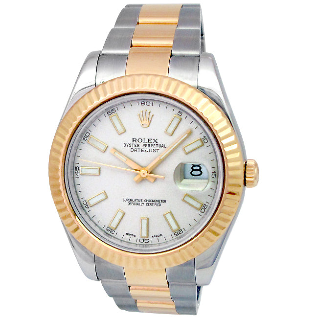 41mm Rolex Two-Tone Datejust II  116333.