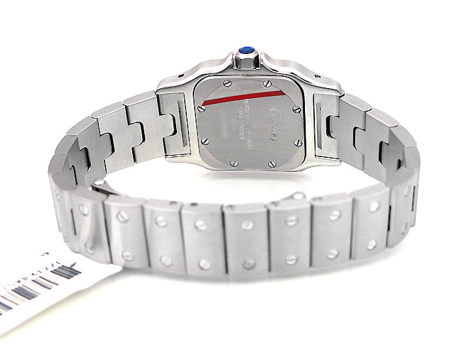 Small Cartier Stainless Steel Santos Galbee