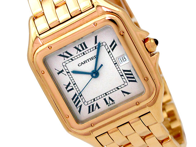 Midsize Cartier 18k Yellow Gold Panthere Watch