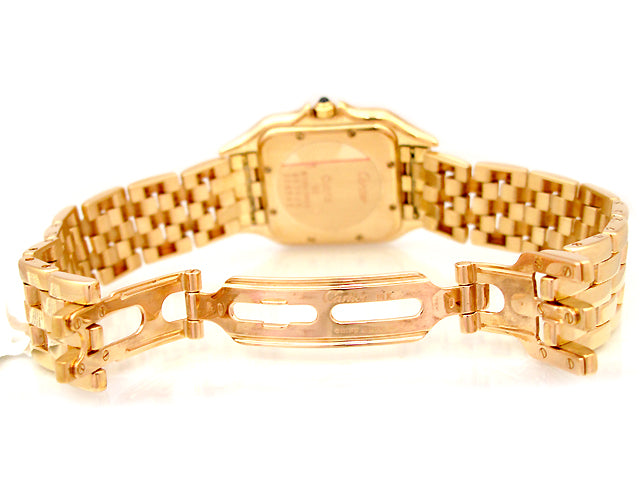 Midsize Cartier 18k Yellow Gold Panthere Watch