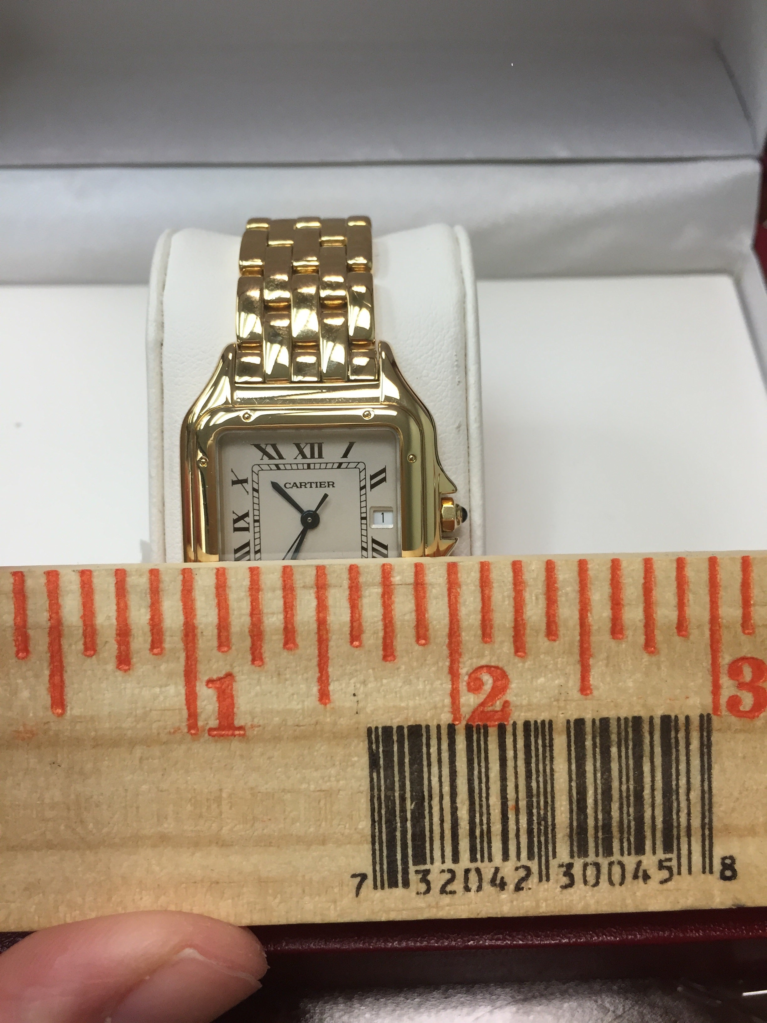 Midsize Cartier 18k Yellow Gold Panthere Watch