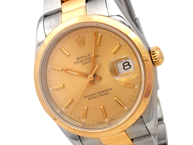 34mm Rolex Date Two-Tone 15203