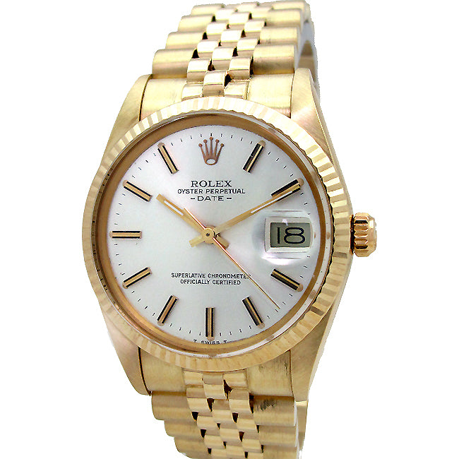 34mm Rolex Gold Date 15037