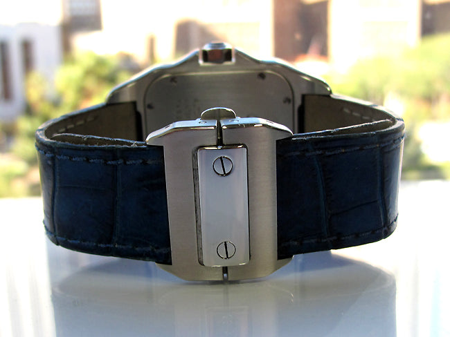 Large Cartier Stainless Steel Santos 100 W20072X7