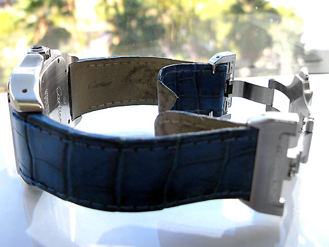 Large Cartier Stainless Steel Santos 100 W20072X7