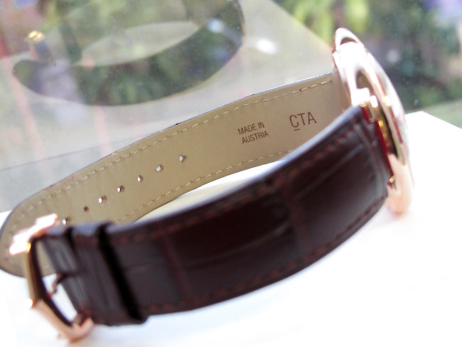 36.6mm Cartier 18k Rose Gold Ballon Bleu W6900456.